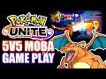 POKEMON UNITE MOBILE MOBA GAMEPLAY