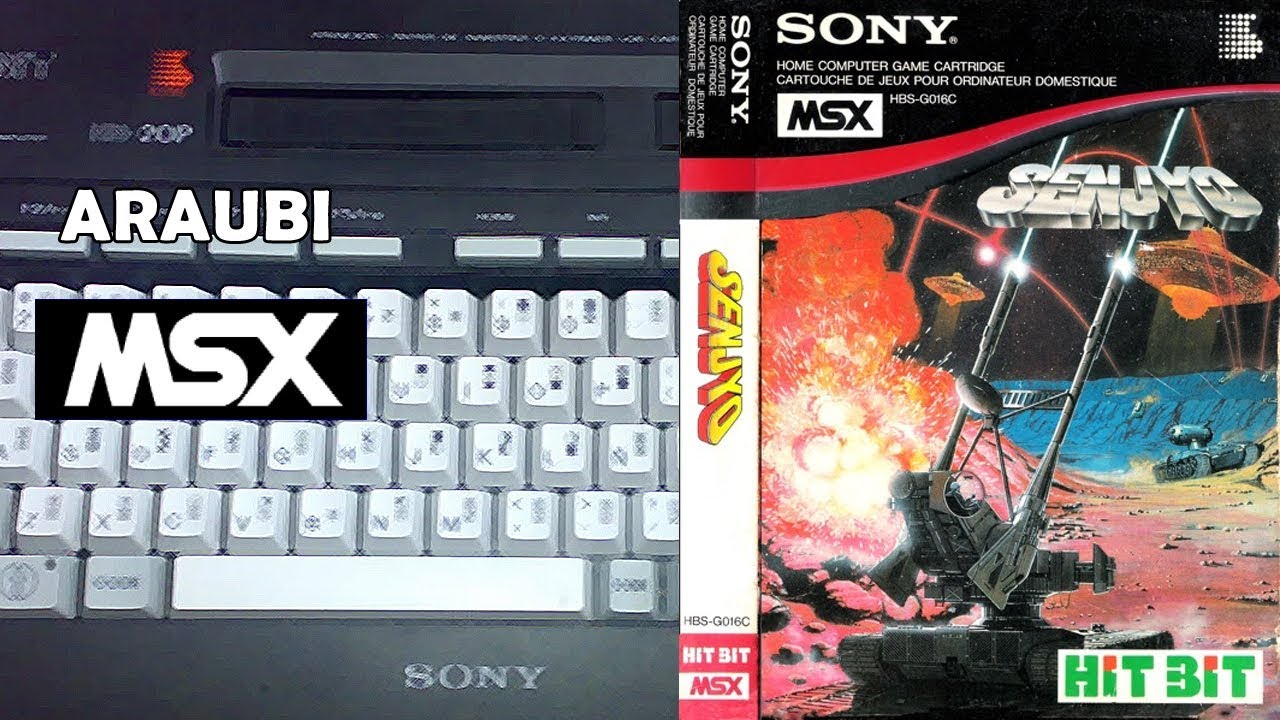Senjyo (Tehkan, 1984) MSX [714] Walkthrough Comentado - YouTube