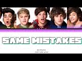 One Direction - Same Mistakes [Color Coded Lyrics]