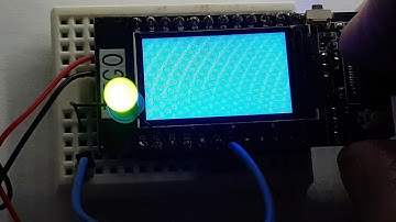 ESP32 TTGO T Display Button Test