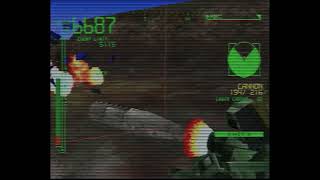 Armored Core: Master of Arena (PS1) (4K CRT View) - [EX Arena - Guest] Nabe Kogeta