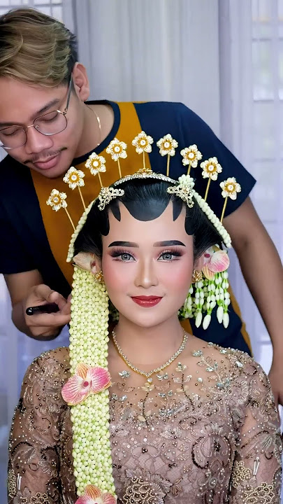 MAKEUP MAGIC JADI PENGANTIN CANTIK BY DIKA OKAMA MUA #riaspengantin #makeup #shorts