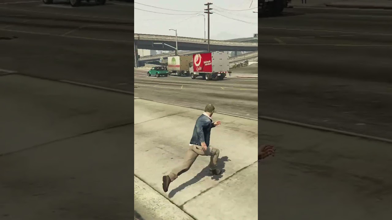 this time Trevor snow you how r o b  bank van in grand theft auto v#youtubeshorts #gtastoryline