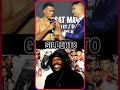 David Benavidez steals the HOST MICROPHONE 😂🤣  #shorts #viral #trending
