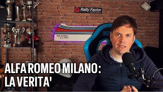 Alfa Romeo Milano  Junior: LA VERITA'