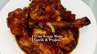 Resep ayam kecap. 