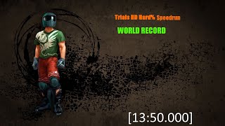 Trials HD Hard% Speedrun [13:50.000] WR