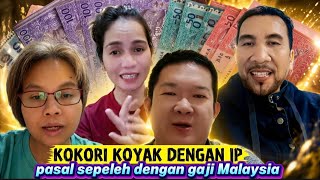 Kesian kokori koyak di kasih fakta sama jp pasal gaji di Malaysia 