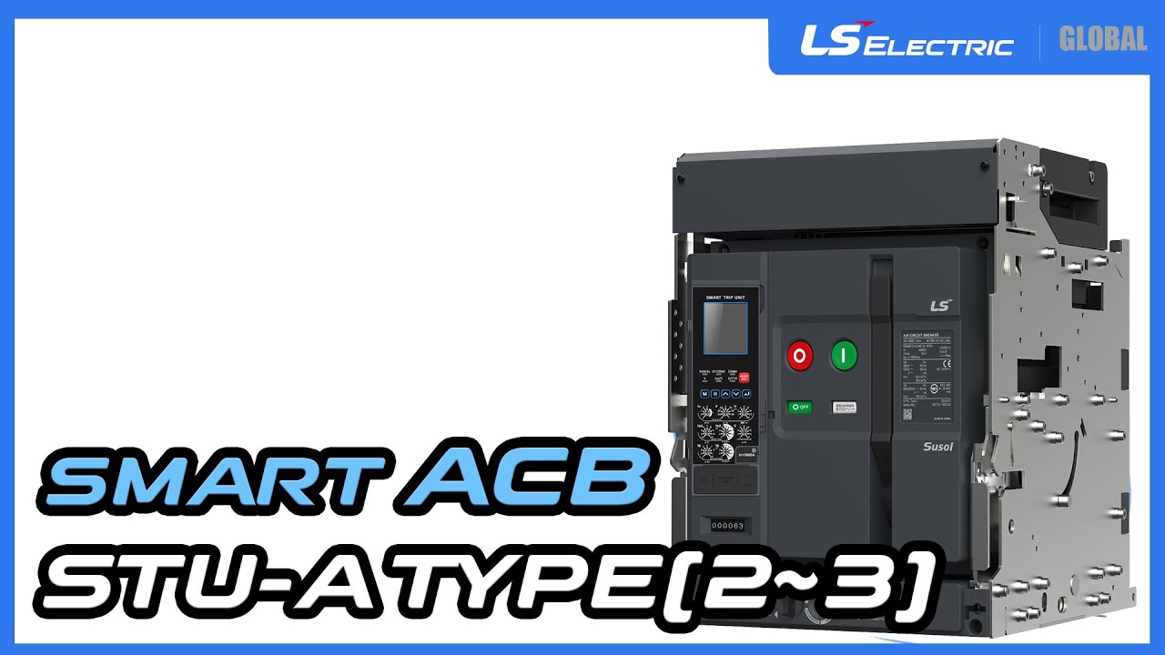 [ENG] Product | Smart ACB STU A-type (2) Control keys(Buttons) (3) Menu ...