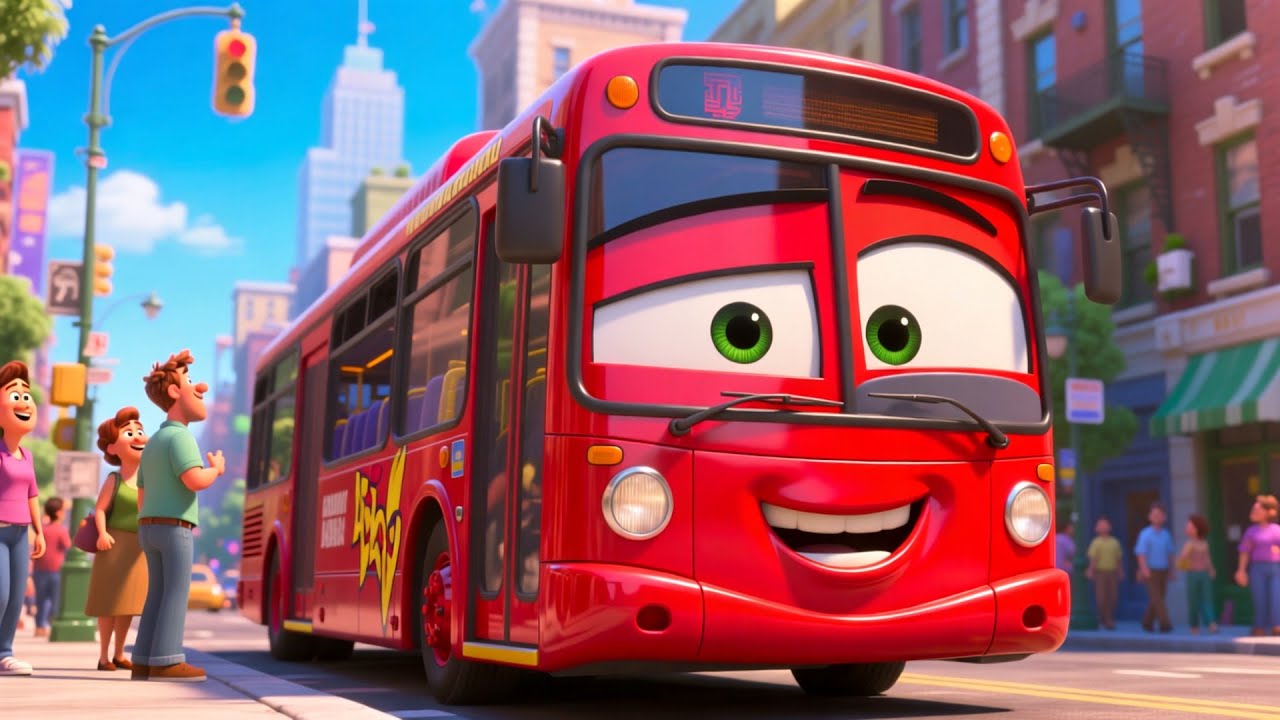 Beep Beep Bus Numbers 🚌🔢 Fun Counting Song for Kids | Learn Numbers with Baby