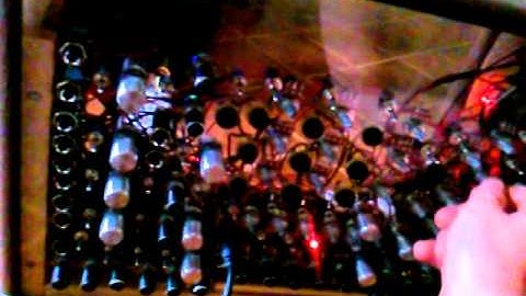 Handmade semi-modular synthesizer Demo #1
