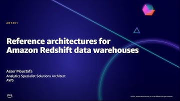 AWS AMER Summit Aug 2021: Reference architectures for Amazon Redshift data warehouses