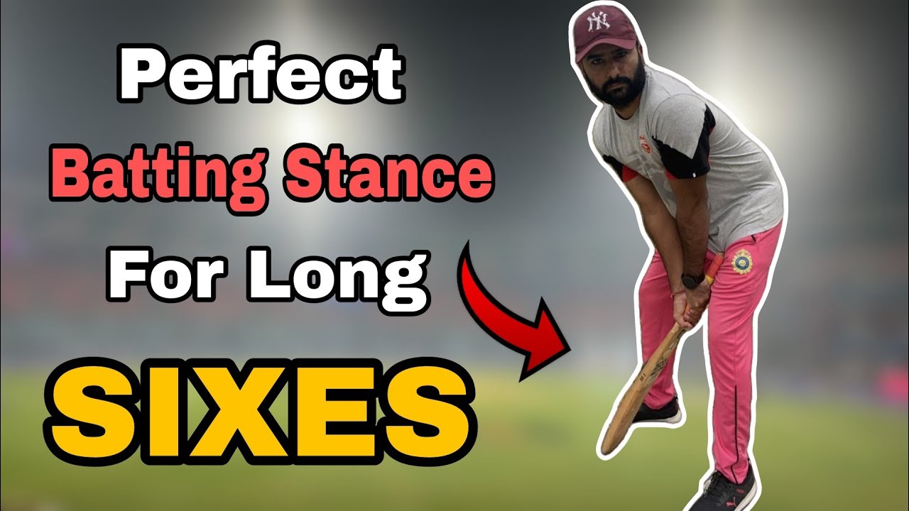 Batting Stance For Tennis Ball How To Hit Sixes All Side Of Ground
