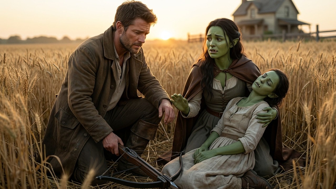 He Found Two Orc Girls in His Field at Dawn—The Question He Asked