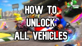 Mario Kart Wii - How to Unlock All Vehicles