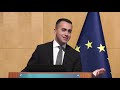 Luigi Di Maio presentazione alleati Unione Europea - 15/02/2019