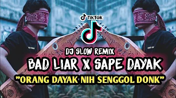 DJ SLOW BAD LIAR X SAPE DAYAK ( ORANG DAYAK NIH. SENGGOL DONK )