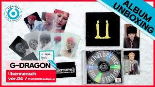UNBOXING] G-DRAGON 3RD ALBUM [Übermensch] JEWEL Case ver