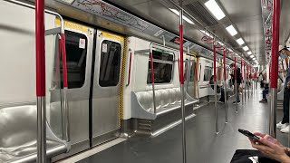 【痾唔出】荃灣綫 M-Train A205/A208 荔枝角至大窩口（便袐式剎車鬼叫）