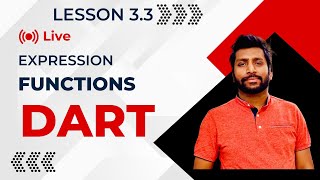 3.3 Function Expressions Lambda Functions in dart | dart full tutorial for beginners in Hindi