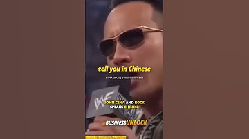 Thumbnail of John Cena And The Rock Speaks Chinese