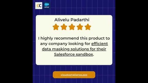 Why choose DataMasker for masking Salesforce Sandbox #salesforcesandbox #salesforceplatform