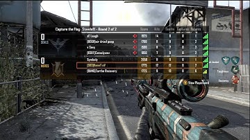 Sniping in League Play | Biggest Fail, Best CTF Win Ever 3v4!!