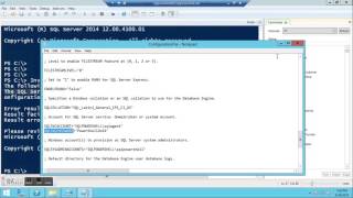 Specify Service Account Password SQLSVCPASSWORD
