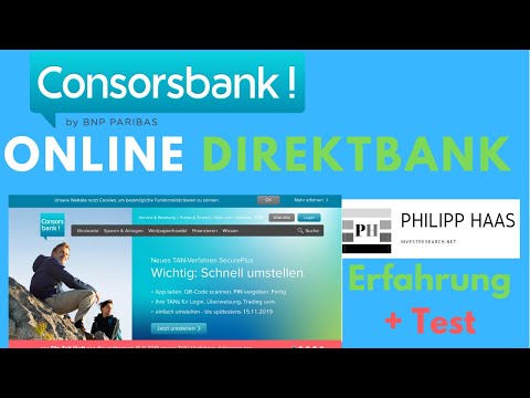 Consorsbank Girokonto / Tagesgeld / Onlinedepot eröffnen: Test und Erfahrung (2019)