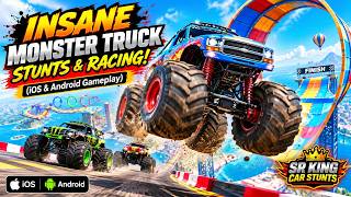 Insane Monster Truck Stunts & Racing! - iOS & Android Gameplay screenshot 5