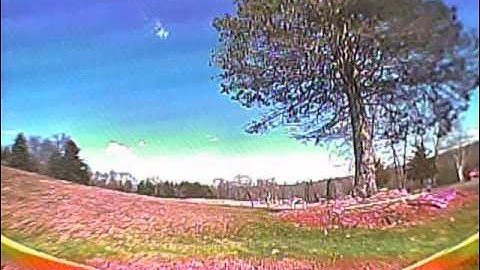 FPV RACING Practice with new gate