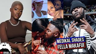 Medikal Shades Fella Makafui amidst the Serwaa Amihere Leak Wahala