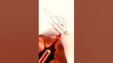 Sanchi name Signature Style//Best Signature idea#Viralshorts