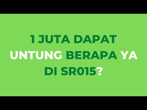 1 Juta Untung Berapa dari Sukuk Ritel - SR015?