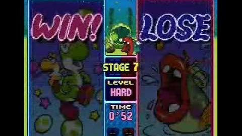 Beating Tetris Attack on Super Hard with No Continues while I play unfitting audiobooks