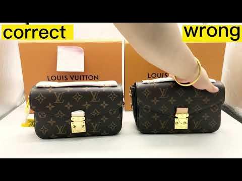 louis vuitton pochette metis east west leather vs canvas｜TikTok