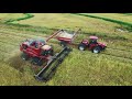 Louisiana Rice Harvest 2018 4K Drone Video