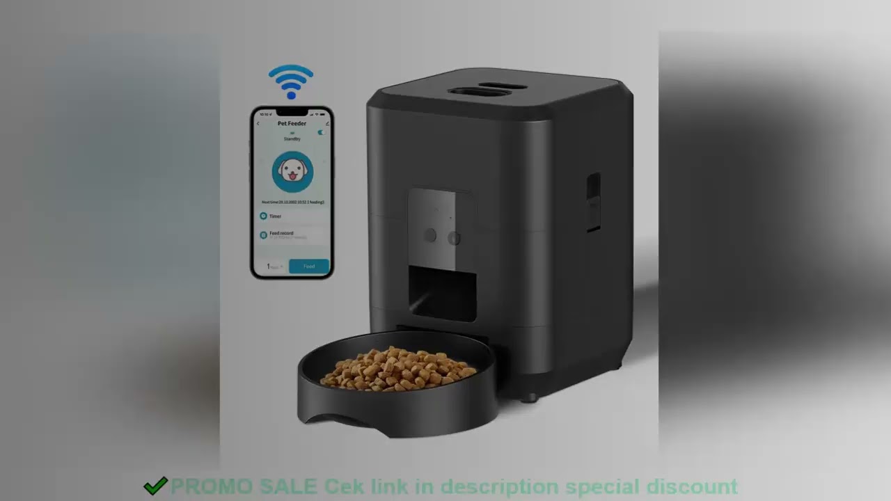 Smart Pet Feeder Automatic Cat Feeder Dog Slow Food Machine With Timed Quantitative Automatic Cat Fo