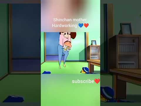 shinchan mother hardworking🥰❤️#shinchan