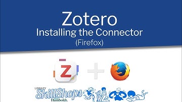 Zotero: Installing the Connector (Firefox)