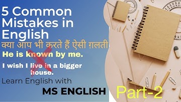 MOST COMMON MISTAKES in English Grammar - Error Identification & Correction II Part-1 I Manpreet Sir