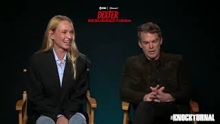 Uma Thurman, Michael C. Hall, Bokeem Woodbine & Cast Talk 'Dexter: Resurrection' Season 2