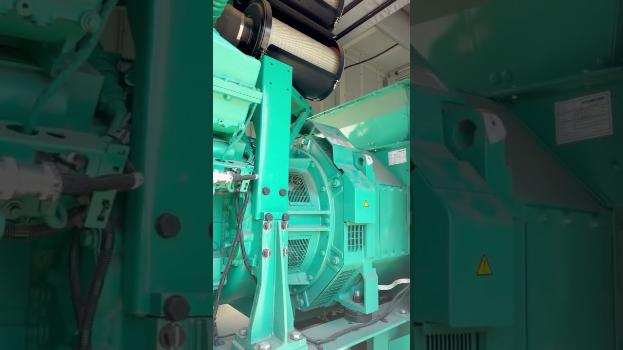 2500kW Cummins Diesel Generator | Load Bank Test | Unit 093543