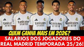 Salários Do Real Madrid 2026 Quanto Ganham Mbappé, Vini Jr, Bellingham E Todo O Elenco