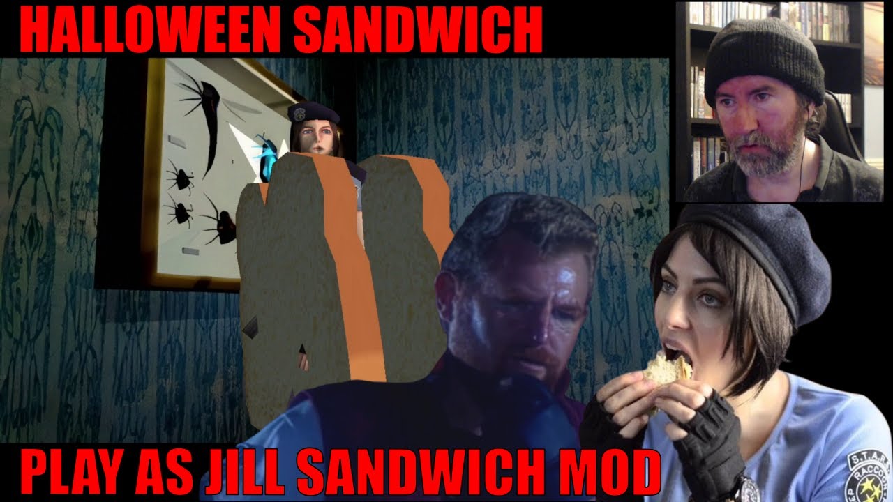 Halloween Sandwich ~ Play as Jill Sandwich Mod - Resident Evil