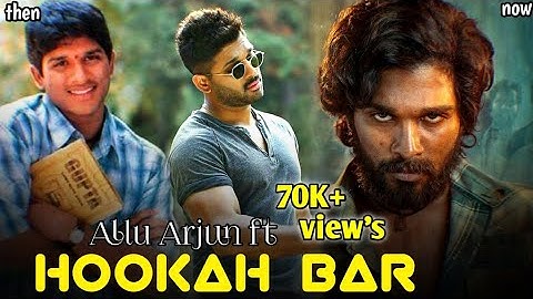 Hookah bar ft Allu Arjun edit😈✨|Puspa jhukega nhi sala😡||EPIX RZ #pushpa #alluarjun
