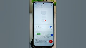 Realme p3x 5g Select to speak on // accessibility button