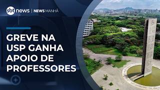 Professores da USP aderem à greve dos estudantes | #NewsManhã