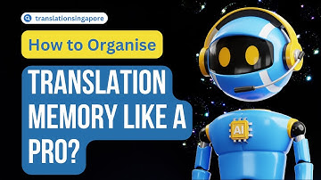 How to organise your Translation Memory like a pro?