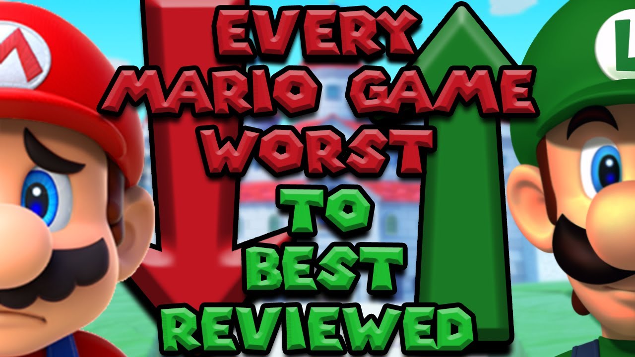 Metacritic - Every Super Mario Game, Ranked